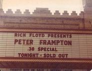 At the Fox Theatre in Atlanta, Ga.  Opening for Peter Frampton.